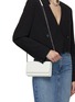 Figure View - Click To Enlarge - MAISON MARGIELA - 4 Stitch Leather Crossbody Bag