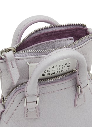 Detail View - Click To Enlarge - MAISON MARGIELA - Baby 5AC Classique Leather Crossbody Bag