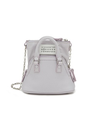 Main View - Click To Enlarge - MAISON MARGIELA - Baby 5AC Classique Leather Crossbody Bag