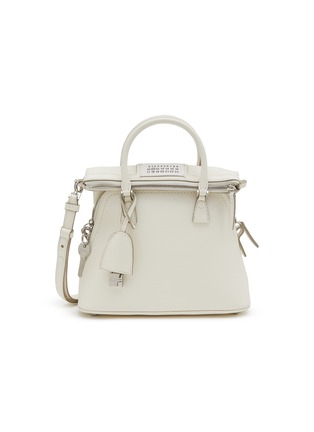 Main View - Click To Enlarge - MAISON MARGIELA - Mini 5AC Classique Leather Crossbody Bag