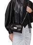 Figure View - Click To Enlarge - MAISON MARGIELA - Small Glam Slam Leather Crossbody Bag