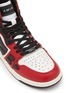 Detail View - Click To Enlarge - AMIRI - Skel Kids High Top Leather Sneakers