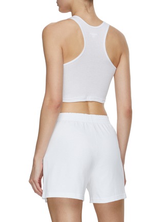 Back View - Click To Enlarge - ALEXANDER WANG - Cotton Jersey Shorts