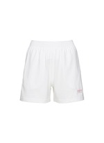 ALEXANDERWANG | Cotton Jersey Shorts | WHITE | Women | Lane