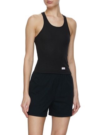 Figure View - Click To Enlarge - ALEXANDER WANG - Classic Ribbed Cotton Racerback Tank