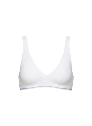 Main View - Click To Enlarge - ALEXANDER WANG - Ribbed Jersey Bralette