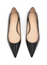 Detail View - Click To Enlarge - STUART WEITZMAN - Stuart Patent Leather Skimmer Flats
