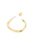 Detail View - Click To Enlarge - DEMARSON - Mini Calypso 12k Gold Plated Half Hoop Earrings