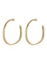 Main View - Click To Enlarge - DEMARSON - Calypso 12k Gold Plated Half Hoop Earrings