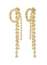 Main View - Click To Enlarge - DEMARSON - Gabriella Gold Chandelier Hoop Earrings