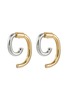 Main View - Click To Enlarge - DEMARSON - Mini Luna 12K Gold Hoop Earrings