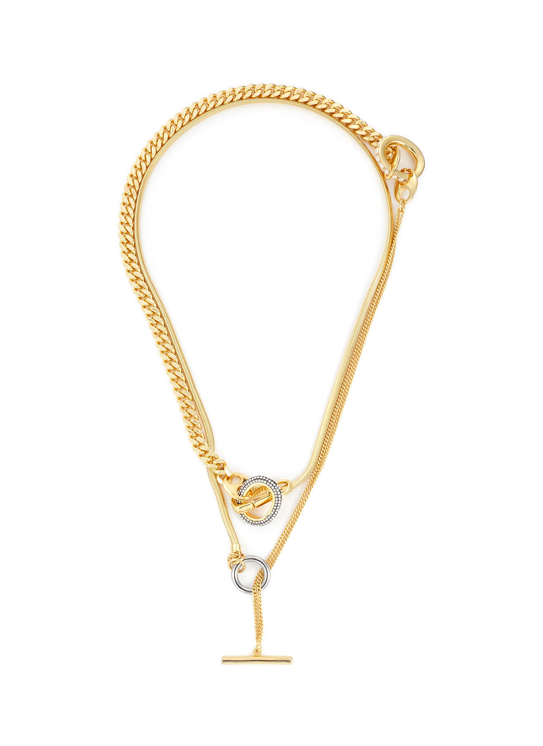 Athena 12K Gold Convertible Necklace