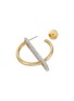 Detail View - Click To Enlarge - DEMARSON - Astra 12K Gold Crystal Hoop Earrings