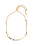 Main View - Click To Enlarge - DEMARSON - Candace Gold Crystal Adjustable Necklace