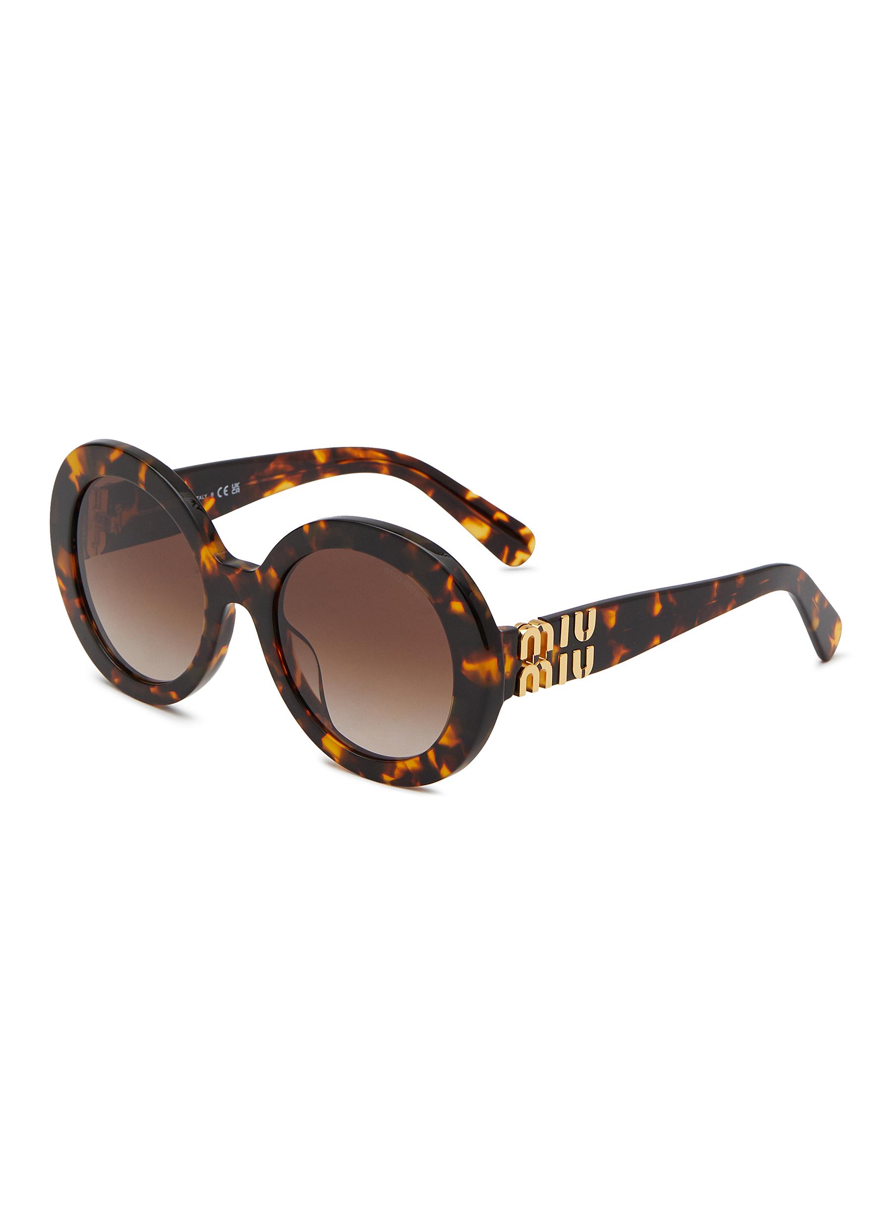 Miu miu outlet tortoiseshell sunglasses