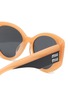 Detail View - Click To Enlarge - MIU MIU - Acetate Irregular Sunglasses