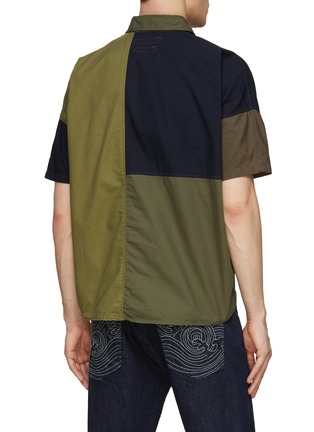 Back View - Click To Enlarge - FDMTL - Patchwork Shirt