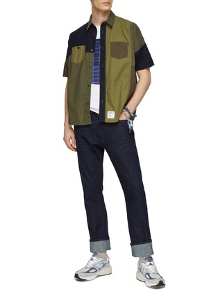 Figure View - Click To Enlarge - FDMTL - Patchwork Shirt