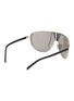 Figure View - Click To Enlarge - PRADA - Grey Lens Metal Rectangle Sunglasses