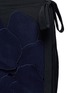 Detail View - Click To Enlarge - TIBI - 'Valia' slim fit floral overlay pants