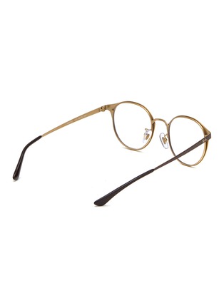 Figure View - Click To Enlarge - RAY-BAN - Metal Round Optical Glasses