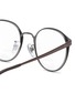 Detail View - Click To Enlarge - RAY-BAN - Metal Round Optical Glasses