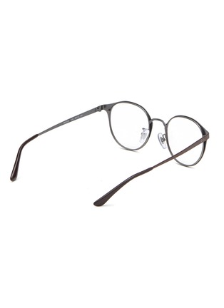 Figure View - Click To Enlarge - RAY-BAN - Metal Round Optical Glasses