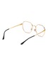Figure View - Click To Enlarge - RAY-BAN - Metal Irregular Optical Glasses