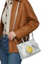 Figure View - Click To Enlarge - ANYA HINDMARCH - XS I am a Plastic Bag Wink Recycled Canvas Tote Bag