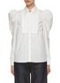 Main View - Click To Enlarge - AJE - Florence Faux Pearl Trim Blouse