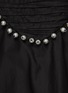  - AJE - Florence Faux Pearl Trim Mini Skirt