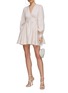 Figure View - Click To Enlarge - AJE - Amelia Plunge Mini Dress