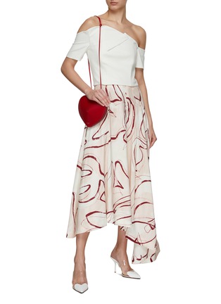 Figure View - Click To Enlarge - AJE - Jeanne Dipped Midi Skirt