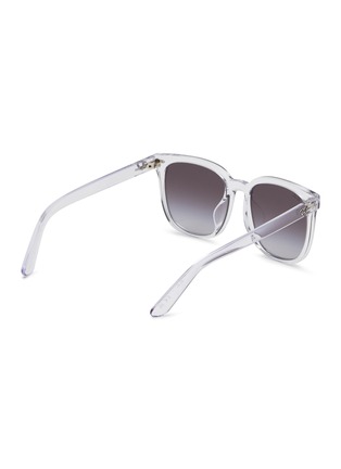 Figure View - Click To Enlarge - RAY-BAN - Transparent Acetate Square Sunglasses