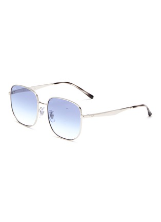 Main View - Click To Enlarge - RAY-BAN - Metal Irregular Sunglasses