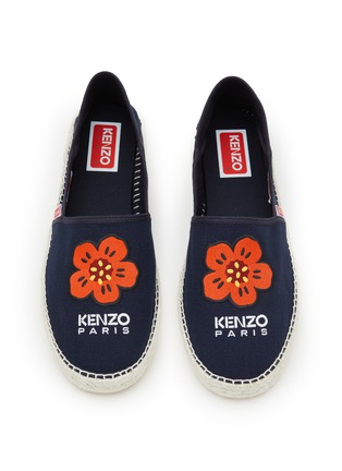 Detail View - Click To Enlarge - KENZO - Boke Flower Patch Espadrilles