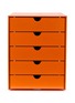 USM Inos 5 Drawer Set — Orange