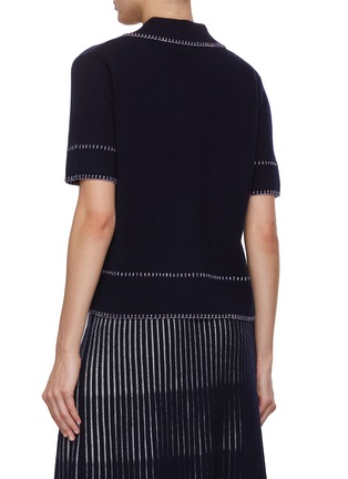 Back View - Click To Enlarge - LISA YANG - Bobby Cashmere Knit Top