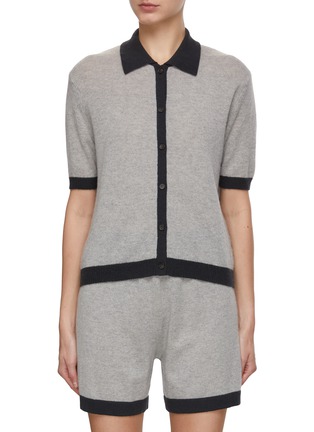 Main View - Click To Enlarge - LISA YANG - Brielle Cashmere Knit Top