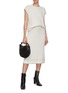 Figure View - Click To Enlarge - LISA YANG - Adele Cashmere Knit Midi Skirt
