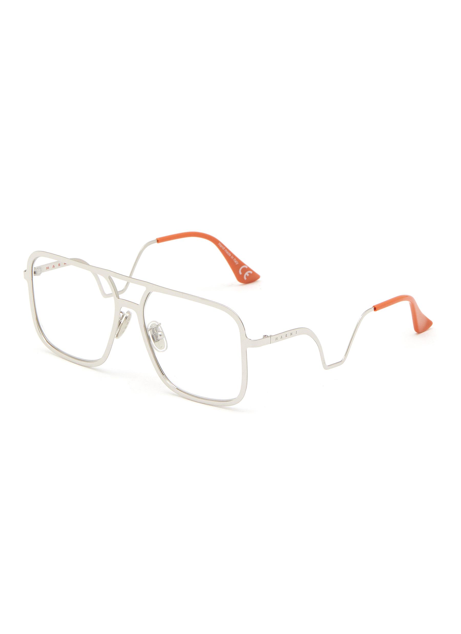 Ha Long Bay Metal Sqaure Optical Glasses