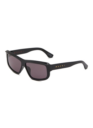 Main View - Click To Enlarge - MARNI - Annapuma Circuit Acetate Rectangle Sunglasses
