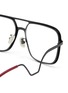 Detail View - Click To Enlarge - MARNI - Ha Long Bay Metal Sqaure Optical Glasses