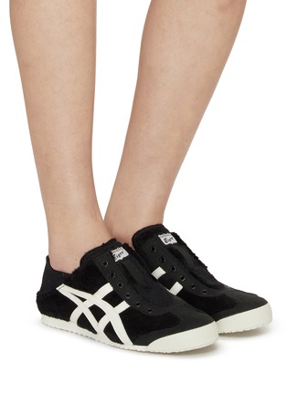 Figure View - Click To Enlarge - ONITSUKA TIGER - Mexico 66 Faux Fur Sneakers