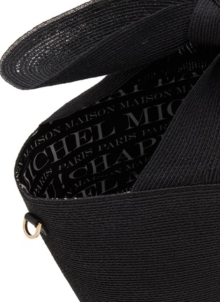 Detail View - Click To Enlarge - MAISON MICHEL - Barbara Hemp Bucket Bag