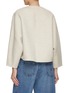 Back View - Click To Enlarge - THE LOOM - Wool Blend Open Jacket