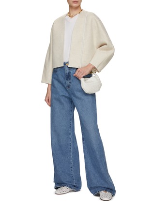 Figure View - Click To Enlarge - THE LOOM - Wool Blend Open Jacket