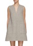 Main View - Click To Enlarge - THE LOOM - Wool Blend A-Line Mini Dress