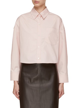 Main View - Click To Enlarge - THE LOOM - Overfit Crop Shirt
