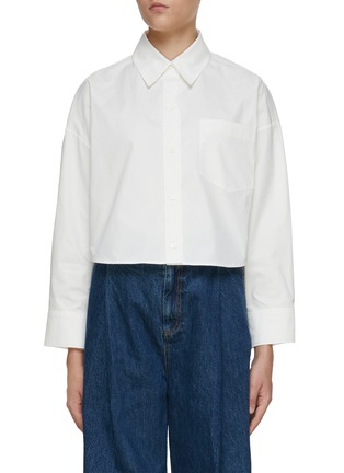 Main View - Click To Enlarge - THE LOOM - Overfit Crop Shirt
